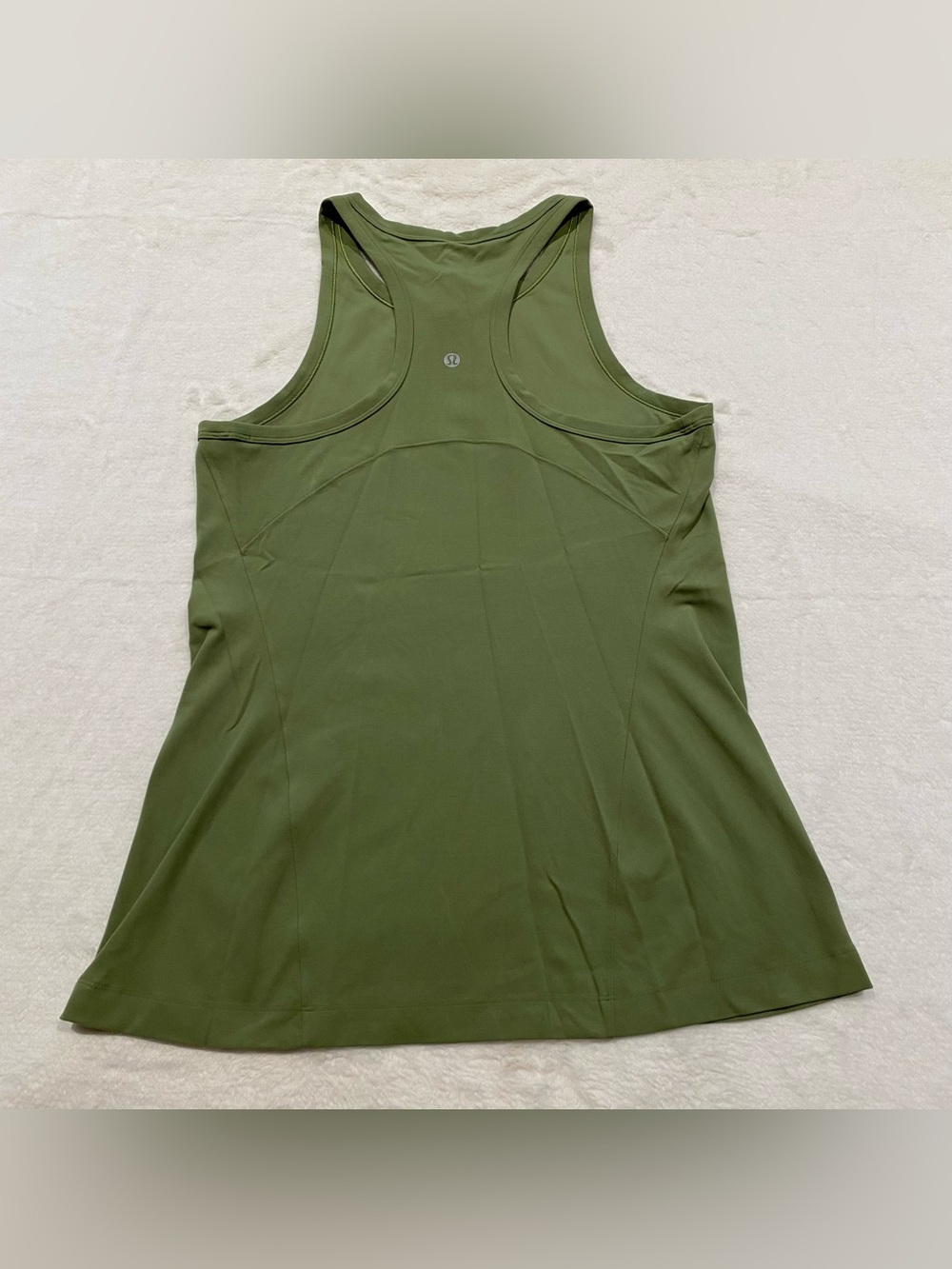(10) Lululemon Align Hip-Length Racerback Tank Top Green Foliage Medium - Picture 9 of 13